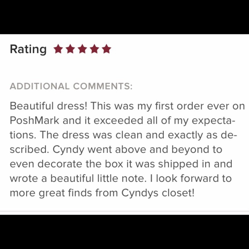 Another 5 star review yay